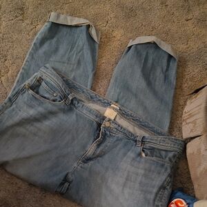 Old Navy Men's Relaxed Fit Light Blue Jeans Size 18